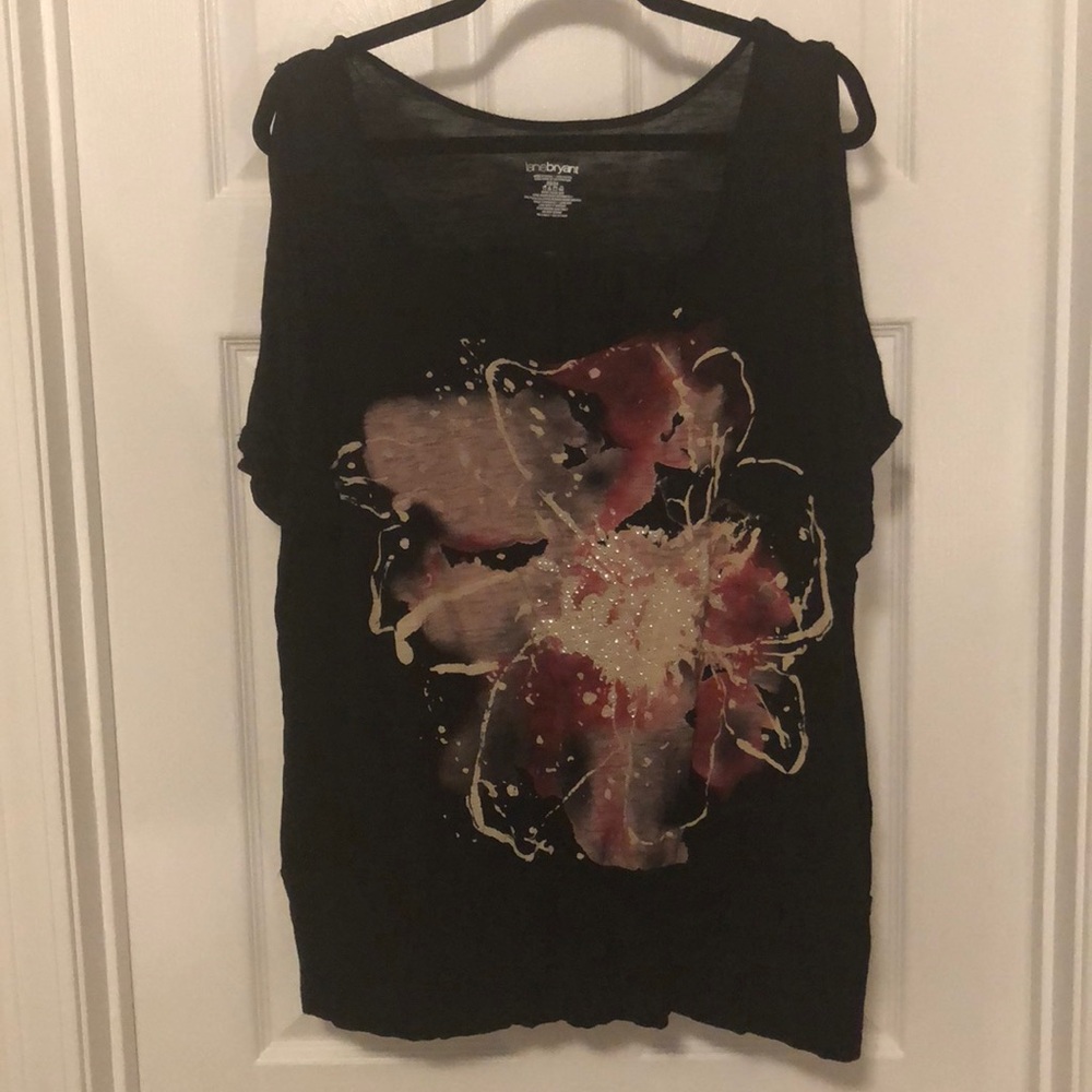 Black shirt from Lane Bryant